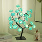 24 LED Rose Lamp | Bonsai Style Christmas Tree Lights | Tabletop Decoration