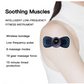 Mini Body Massager Pulse Neck Pain Relief EMS Butterfly Body Massager